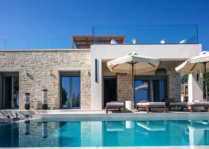 فيلة Skianos - Seaview Sanctuary 500m To By Etouri خانيا